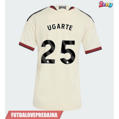 Lacne Ženy Futbalové dres Manchester United Manuel Ugarte #25 2026-27 Krátky Rukáv - Tretina